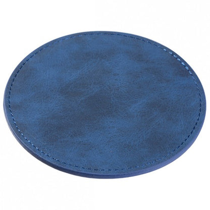 Posavasos Circular de Cuero (Set de 5)