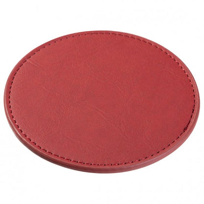 Posavasos Circular de Cuero (Set de 5)